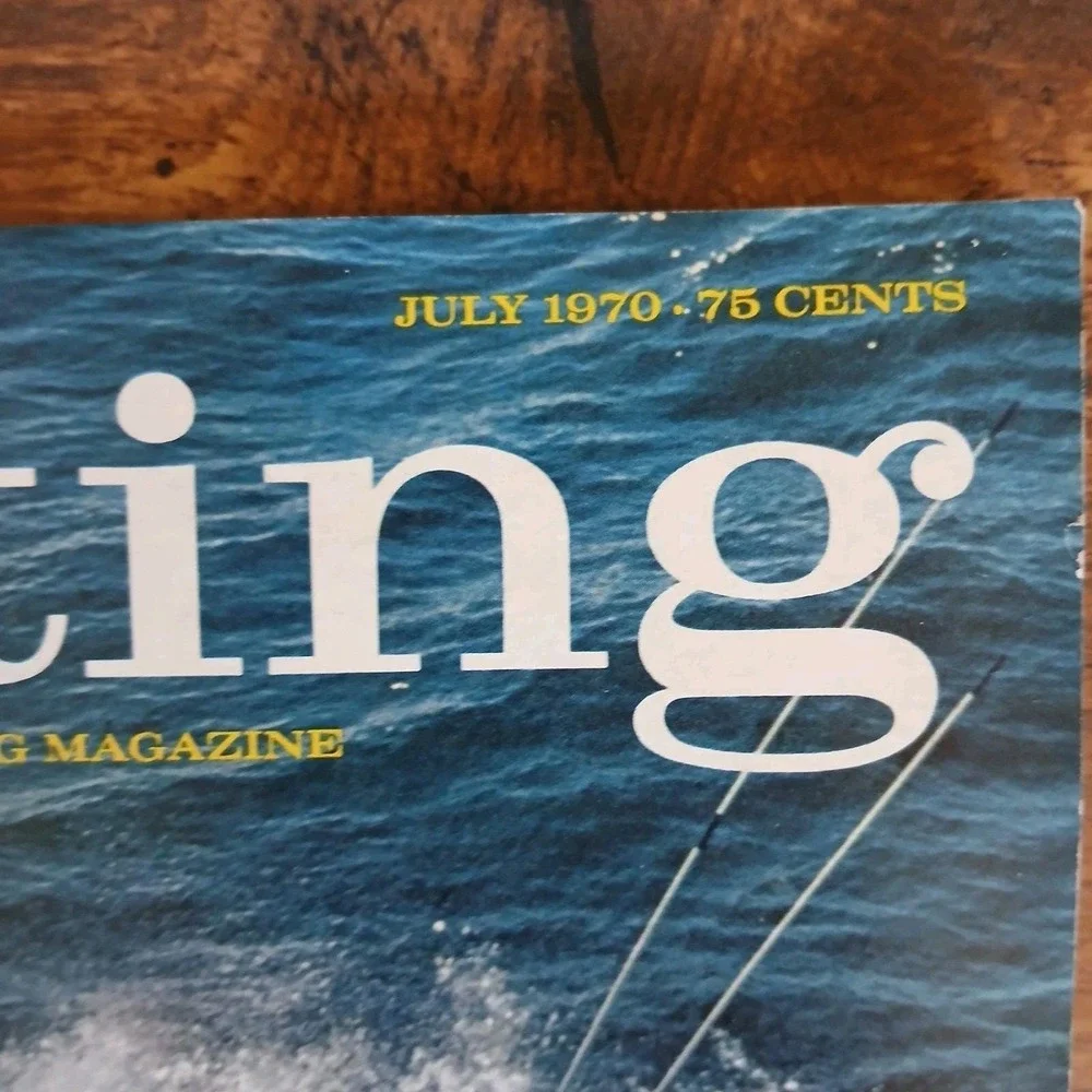 Lot Of 4 Vintage Boating Magazines 1970-1971 With Boat Show Issue Water Sailing